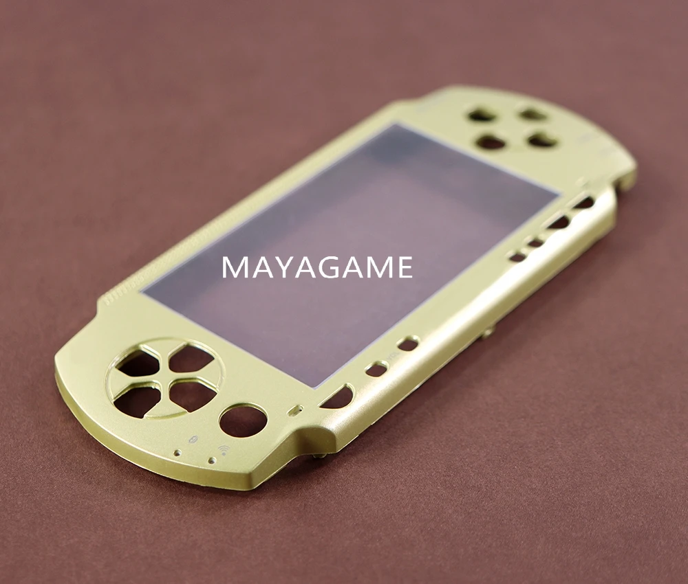 Riparare la parte anteriore nera della custodia della custodia del frontalino anteriore per Sony PSP 1000 PSP1000