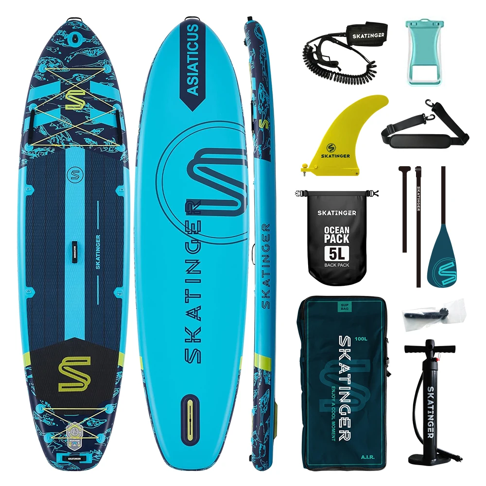 

Skatinger 2025 New Design Drop Stitch Surfing Inflatable sup Stand up Padel Paddle Board Inflatable sup Surfboard Paddleboard