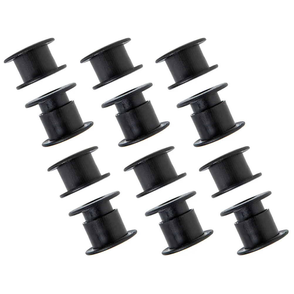 6 Pairs Football Machine Bearing Table Accessories Foosball Bearings Parts of Rfoosball Black Supplies