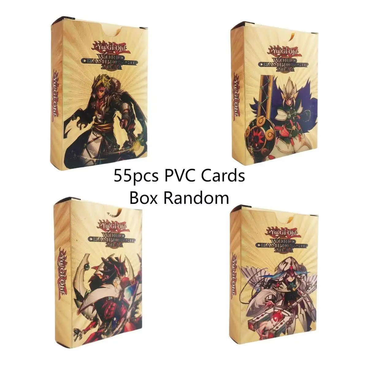 2024 Newest 55 PCS YuGiOh PVC Card Card Game English Duel Structure Deck: The Dark Magicia Collection Flash Yu Gi Oh Board New