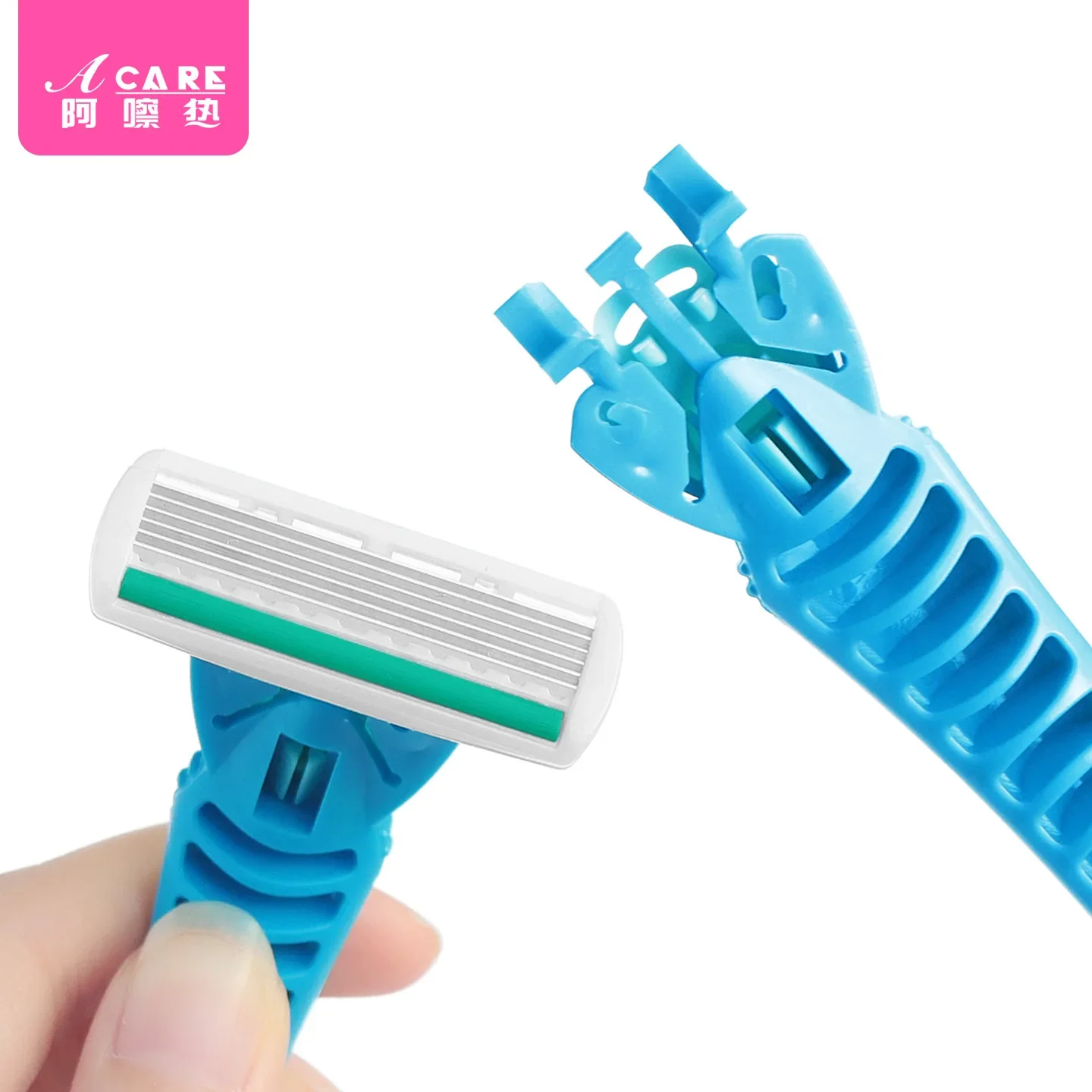 سكين الحلاقة A1P49-سكين الحلاقة اليدوي أنثى إزالة الشعر تحت الإبط الحلاقة إزالة شعر الساق أداة الحلاقة المحمولة