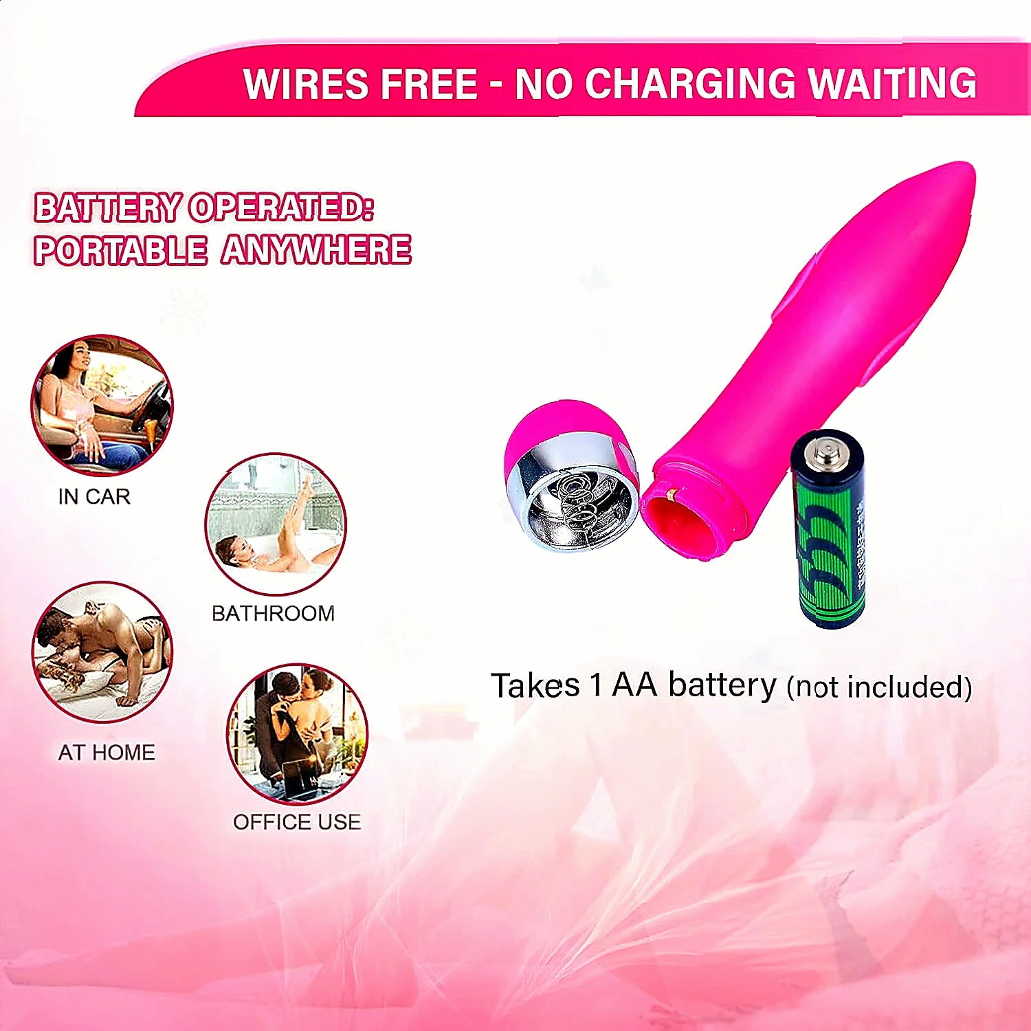 ألعاب الجنس AA بطارية تعمل هزاز صغير رقيقة الجسم آمنة بوليمر رصاصة الهزاز مدلك شخصي للبظر G بقعة الشرج