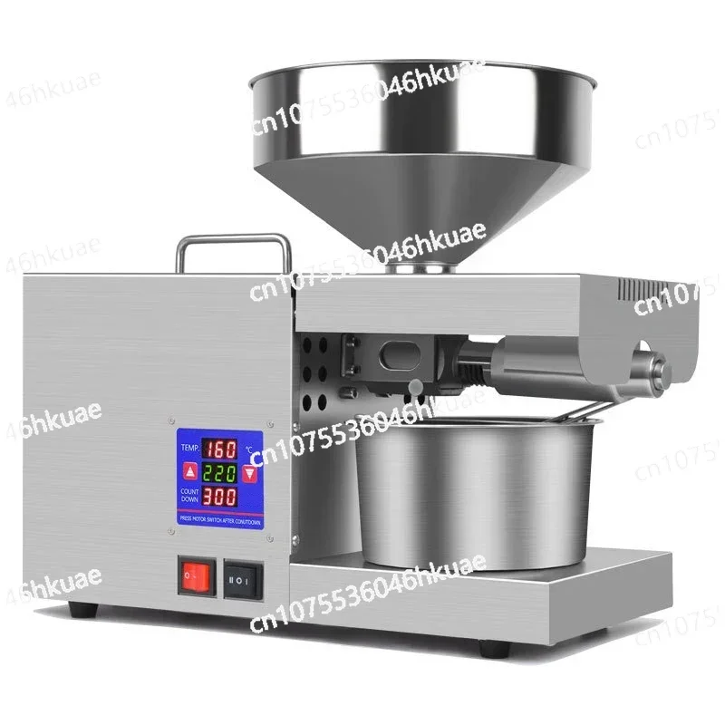 K38 Automatic Household Intelligent Temperature Control Oil Press  Peanut Olive Oil Rapeseed Sesame Oil Extractor 110V/220V