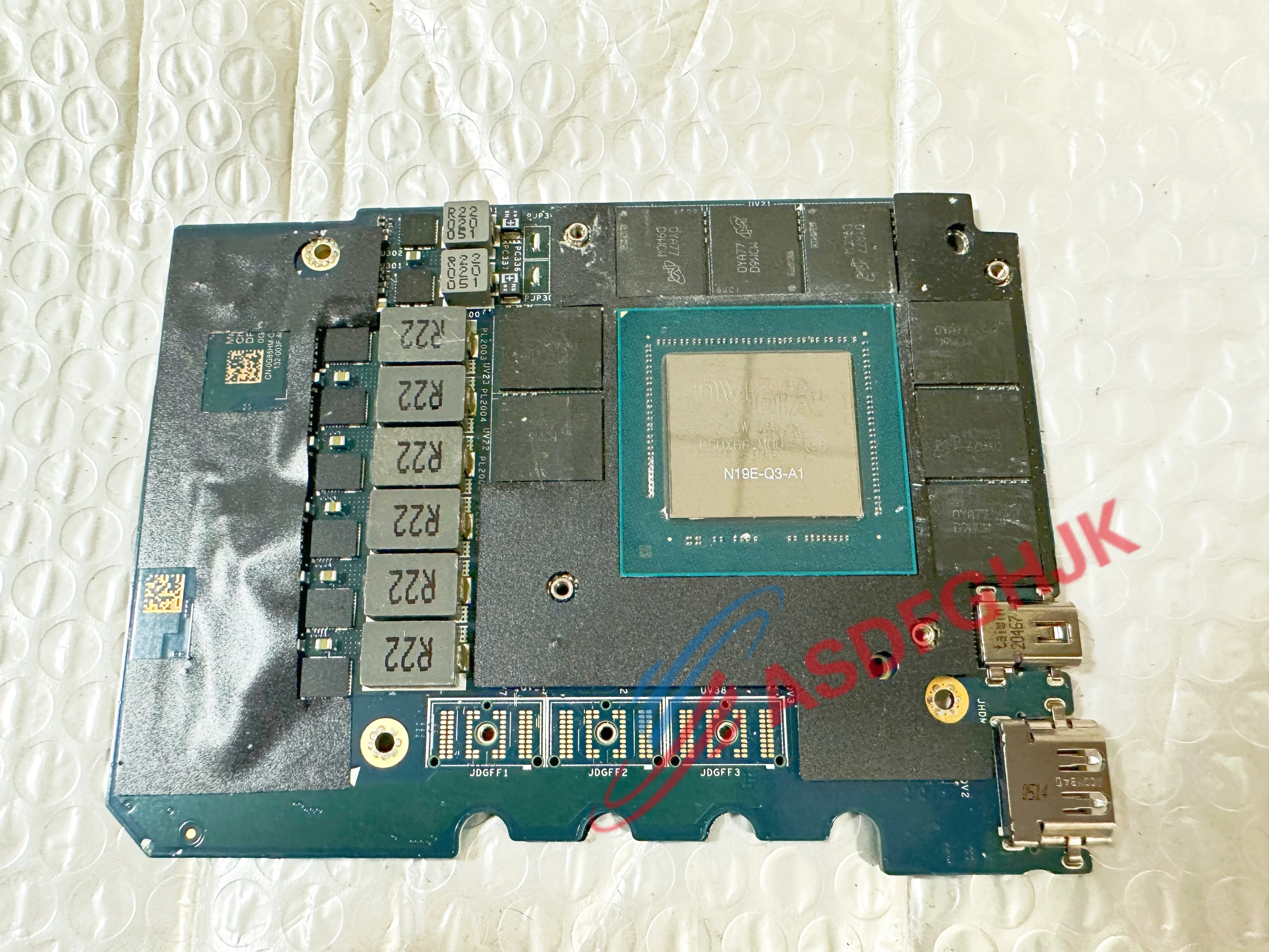 LS-J181P FOR Dell Precision 7750 Series Quadro RTX4000 8GB GDDR6 mini-DisplayPort HDMI Laptop Graphics Video Card G85HM 0G85HM