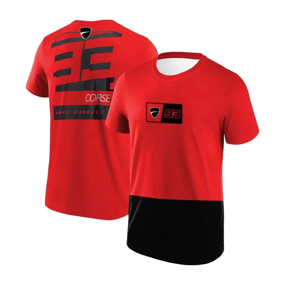 Super Motocross New 93 Herren-Damen-T-Shirt, extremer Motorradsport, schnell trocknend, atmungsaktiv, kurzärmelig, täglicher Fan-Sweatshirt