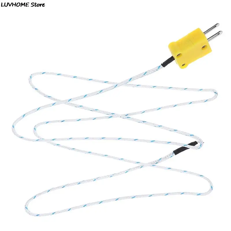 1Pcs High Quality Wire Temperature Test K-type TP-01 Thermo Sensor Probe For TM-902C TES-1310