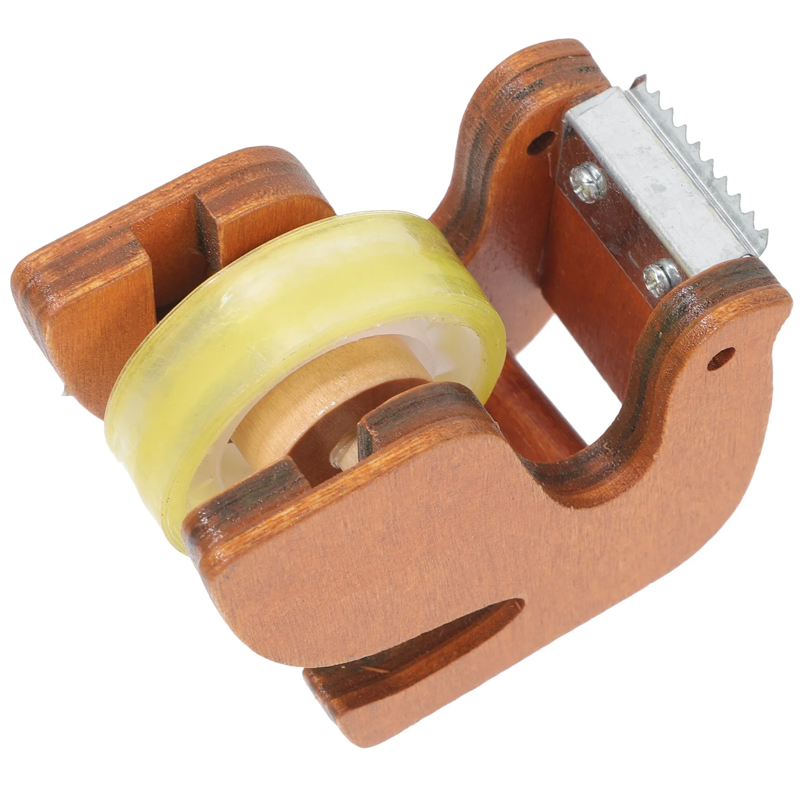 حمامة خشبية حامل سطح المكتب لأشرطة اشي واشية شفافة لطيف الحيوان القاطع مكتب المدرسة مكتب منزلي المنظم Kawaii الشريط