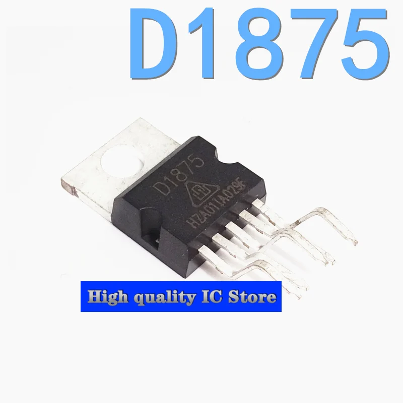 New original D1875 CD1875 TO220-5 straight plug audio amplifier chip