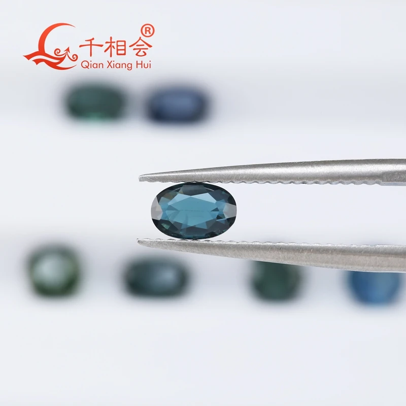 

Natural Dark Blue Sapphire 0.7ct Oval Shape Fancy Cut Loose Gemstone Decorative Jewelry Gift NGTC Certified