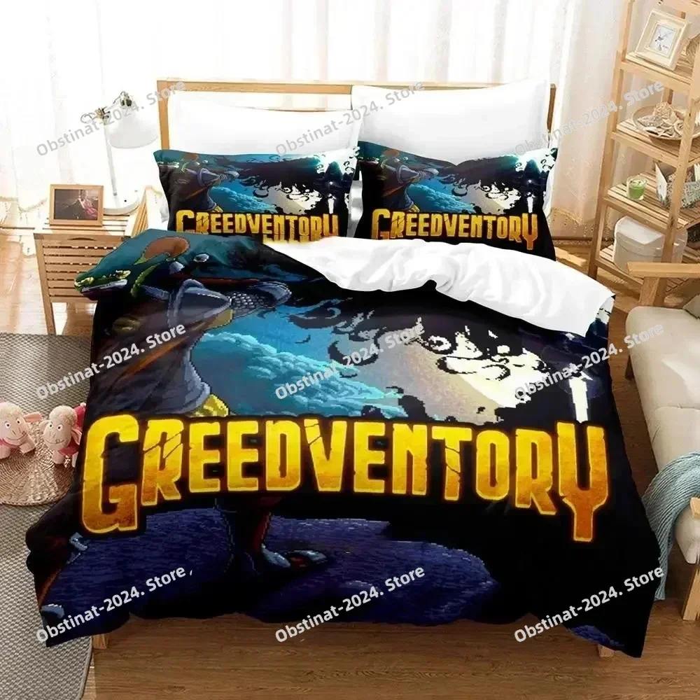 2025 Game Rivalia Dungeon Raiders Bedding Set Printed Duvet Cover Sheet Pillowcase Bed Soft Quilt Cover Full Queen King Size