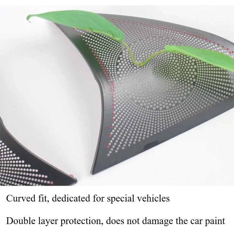 Audio Sound Frame Loudspeaker Cover for Tesla Model Y Juniper 2025 Front Door Tweeter Stainless Steel Speaker Cover Accessories