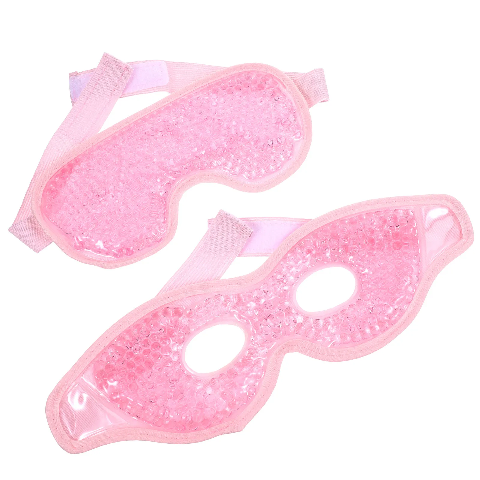 2Pcs Eye Cooling Pads Cold Compress Ice Packs Reusable Soothing Pads for Dry Itchy Eyes Puffy Eye Relief Sleep Aid