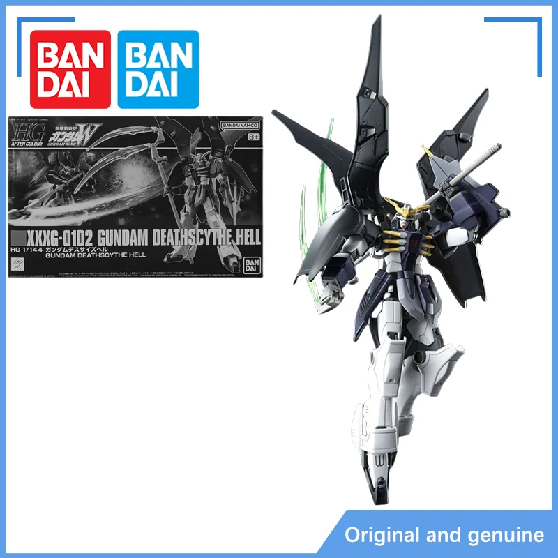 Bandai PB Gundam WingชุดXXXG-01D2 Gundam Deathscythe Hell Action Figure HG 1/144 อะนิเมะตัวเลขประกอบของเล่น