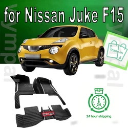 Car Floor Mat For Nissan Juke F15 2013~2016 Anti-dirt Pad Reduces Friction Car Mat Waterproof Floor Mat Car Accessories