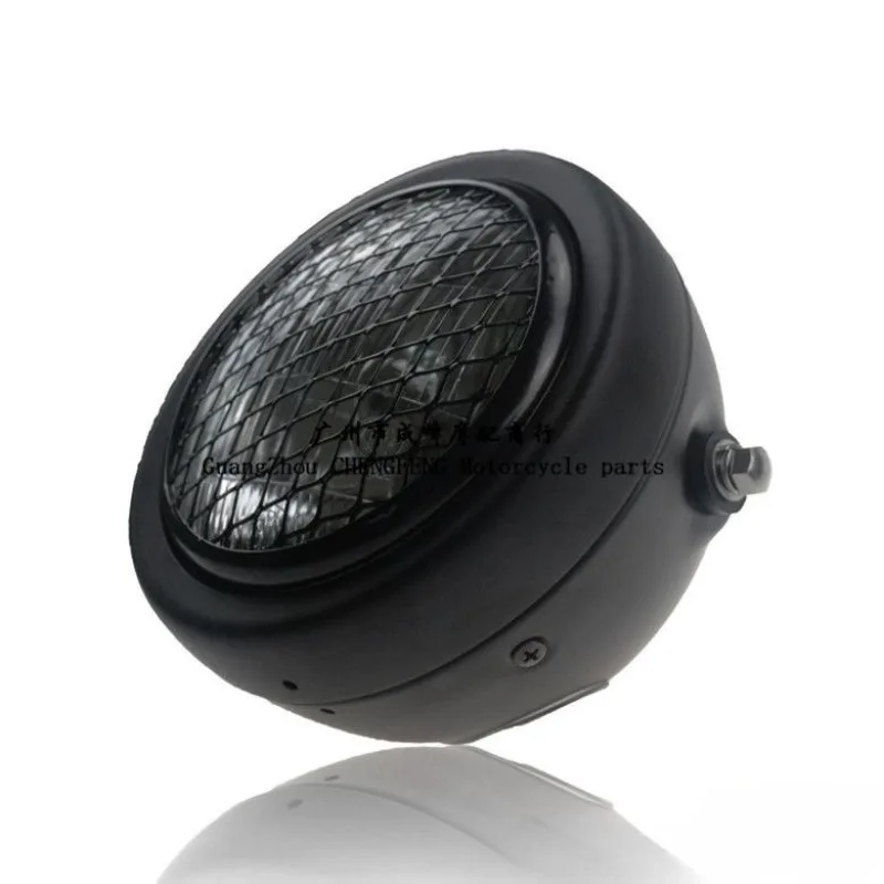 

Motorcycle headlights, motorcycle modification, retro headlights, retro mesh headlights