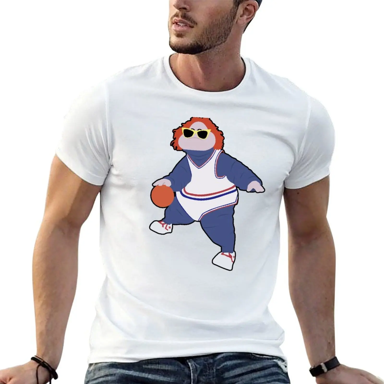 

Big T-Shirt Shot funny shirts shirt man man t luxury t Sixers cotton for