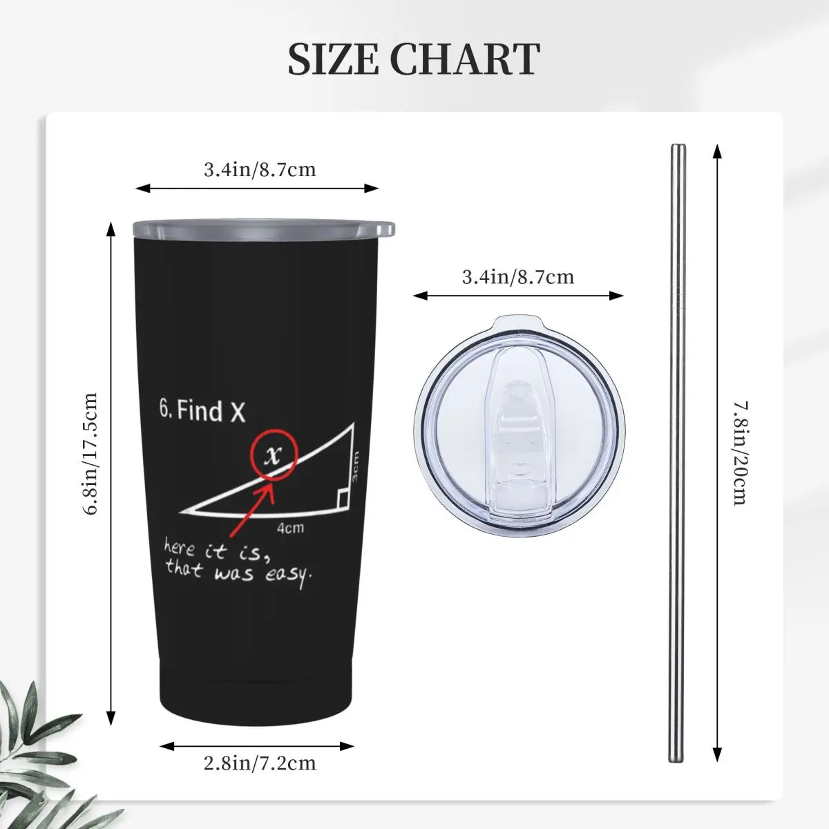 Slushy Noobz Martin Hamzah Find Stainless Steel Tumbler Vacuum Insulated Mug Thermal Cold Bottle Straw With Lid 20oz