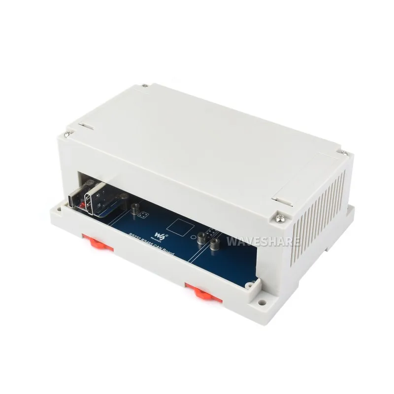 Waveshare Isolated RS232/RS485/CAN/CAN FD Expansion Board For Raspberry Pi, 1x RS232, 1x CAN FD, Expands 2x RS485, and 1x CAN