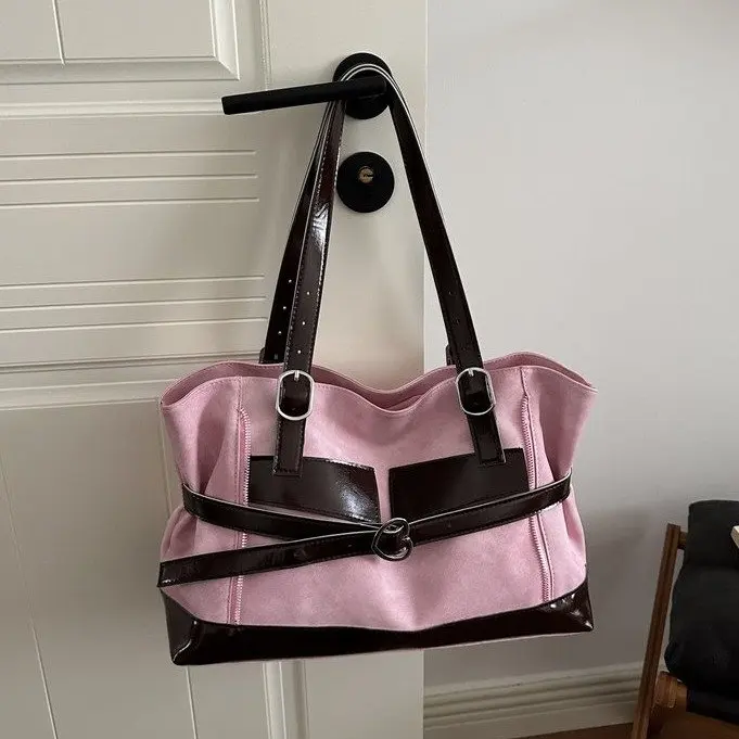 Retro Underarm Tote Bag Women's Fashionable Minimalist Shoulder Bag 2026 Autumn Winter New Style Versatile Small  Bag