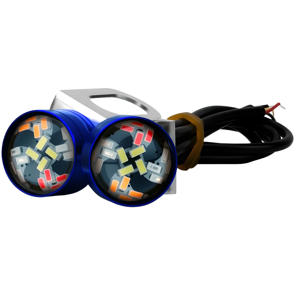 

Waterproof LED Lights Motorcycle LED Lights Multiple Flash Modes Powerful Strobe Lighting For Electric Vehicles