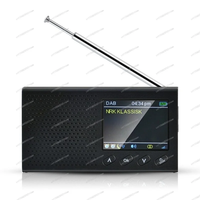 Compact Portable DAB Radio Rechargeable Battery Home Office Outdoor Digital Radio