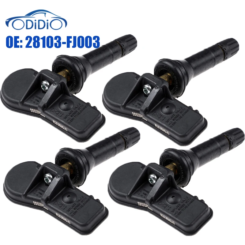 ODIDIO 28103-FJ003 28103FJ003 28103-FJ001 28103FJ002 433 MHZ Tire Pressure Sensors TPMS For Subaru Forester Impreza Justy Legacy