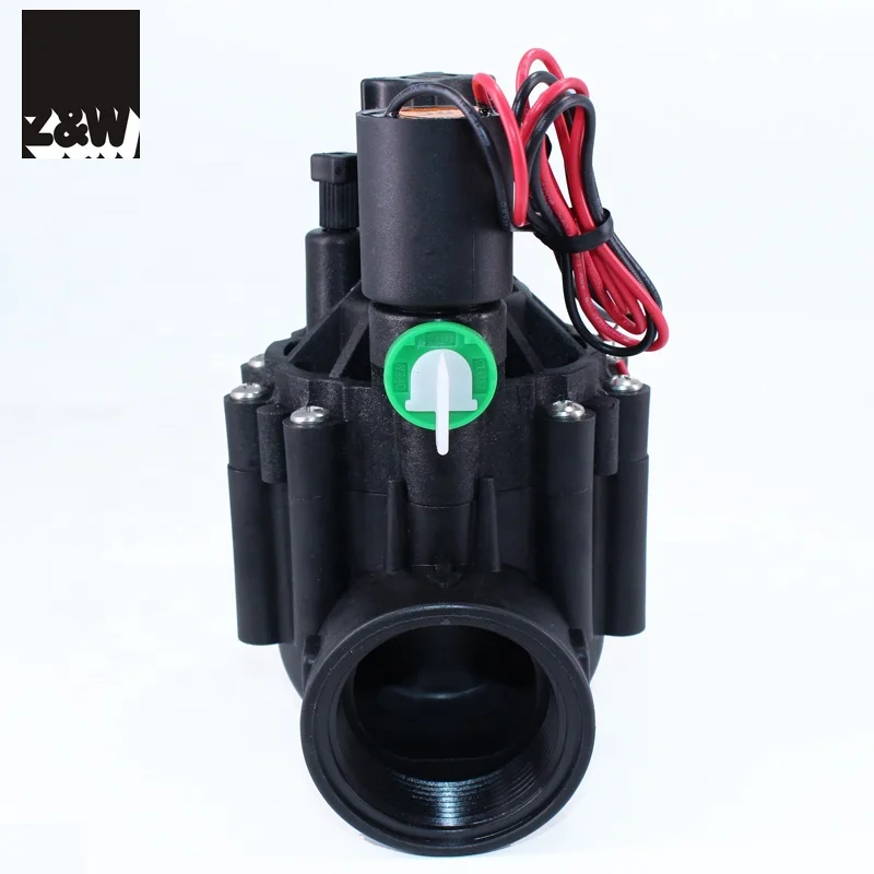 Электромагнитный клапан 151DH 1.5 Inch Solenoid Valve Irrigation Landscape Hydraulic Flow Control Nylon Glass Filled 1-1/2\ Гидравлика — деталь 2