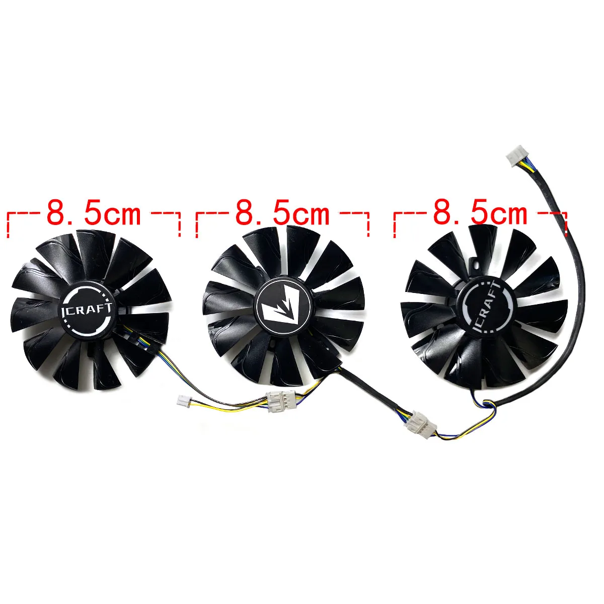 New For MAXSUN GeForce RTX2060 2060S 2070 GTX1660 1660ti 1660S iCraft V0 Graphics Card Replacement Fan