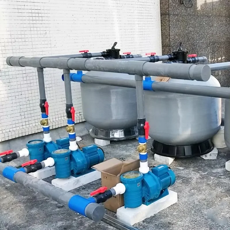

STLF Sand Filter Pump Swimming Pool Filtration System Fiberglass Pool Sand Filters with Pump