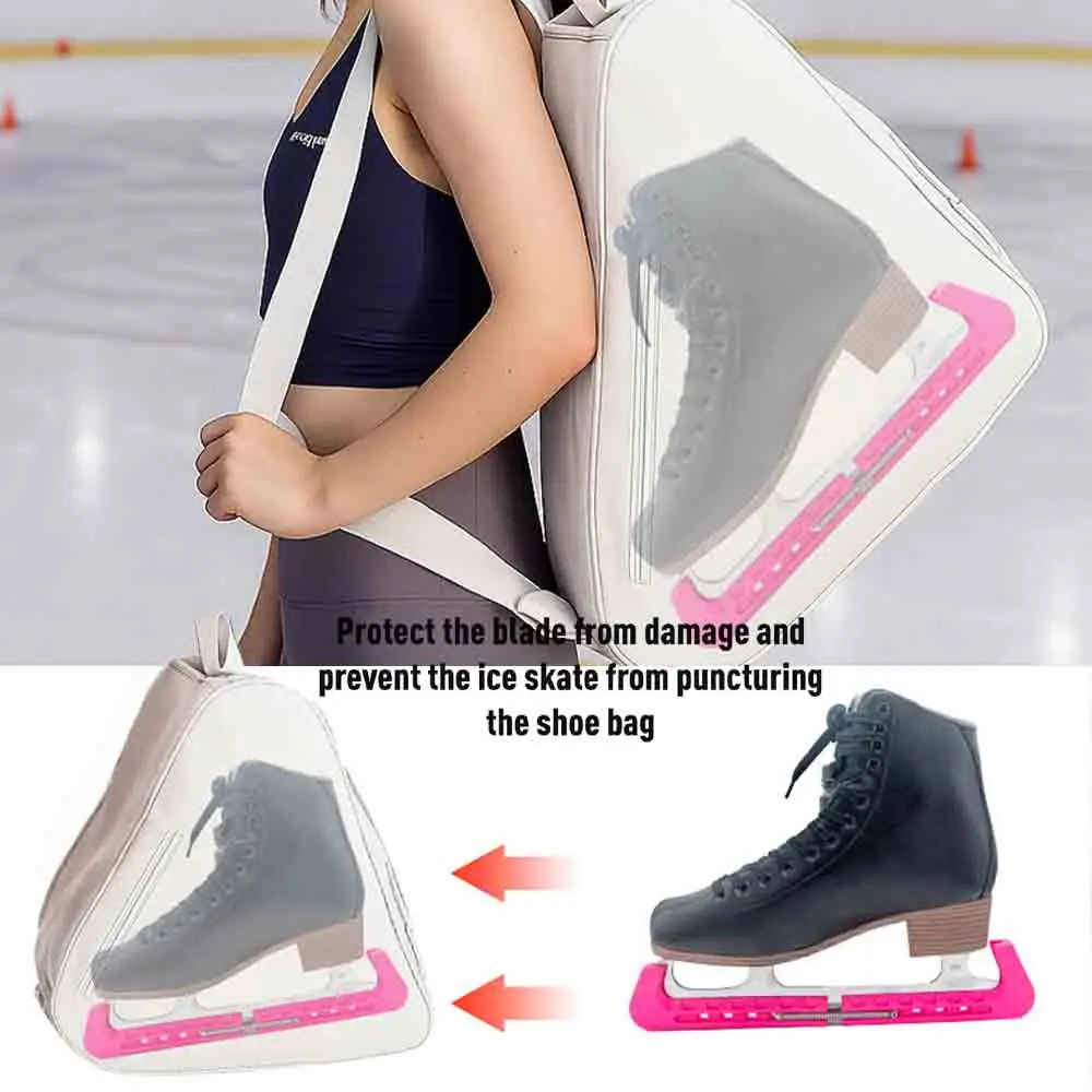 ملحقات التزلج على الجليد، أغطية شفرات تزلج على شكل هوكي قابلة للتعديل، واقيات شفرة تزلج على الجليد لزلاجات شخصية الهوكي #6