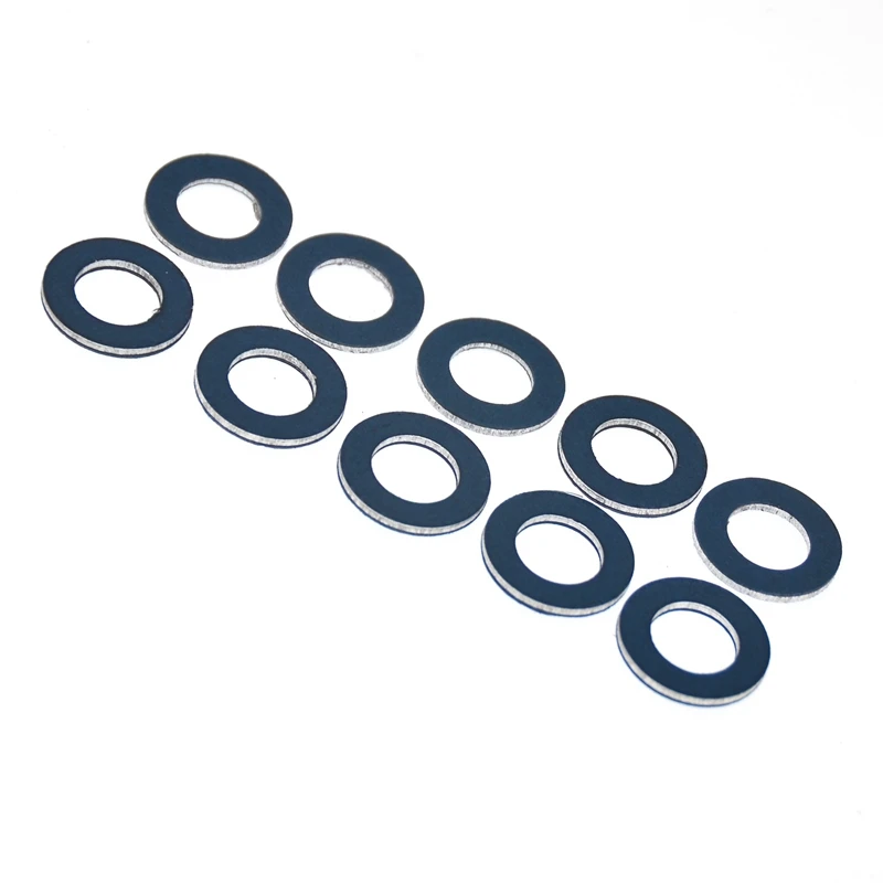 30Pcs 90430-12031 Car Oil Drain Sump Plug Washers Gasket 12Mm Hole For Toyota Lexus 9043012031