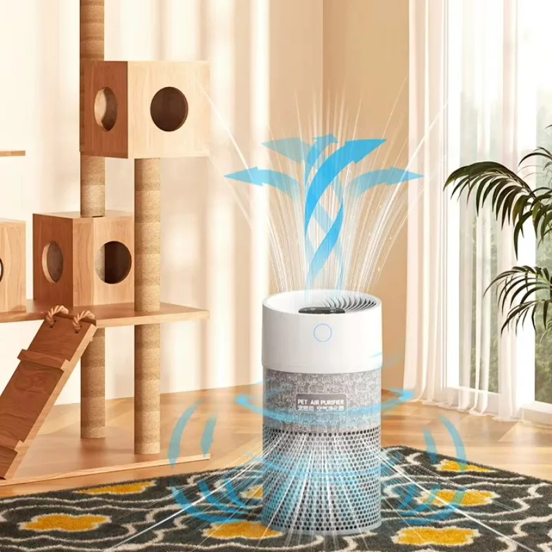 

Очиститель воздуха для дома, спальни, офиса, удаляющий шерсть животных, с фильтром H13 HEPA, для владельцев домашних животных