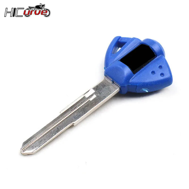 Motorcycle Accessories Blank Key Uncut Blade Can Install Chip For HAYABUSA GSX1300R GSX 1300R