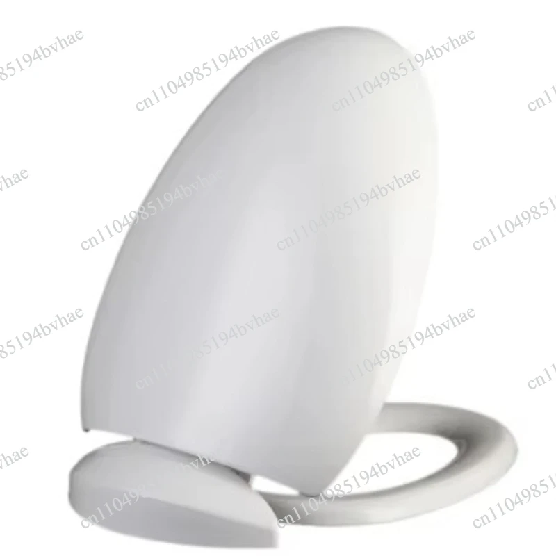 Egg Type Toilet Seat White Full Set Stainless Steel Vintage Toilet Seat PP Board