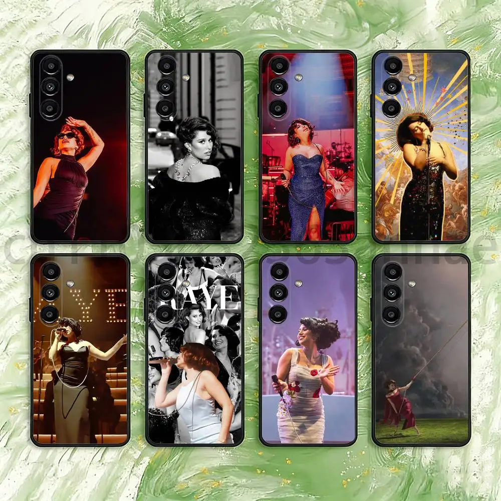 

Singer RAYE Phone Case For Samsung S25,24,23,22,21,S20,Ultra,Plus,FE Black Soft Cover