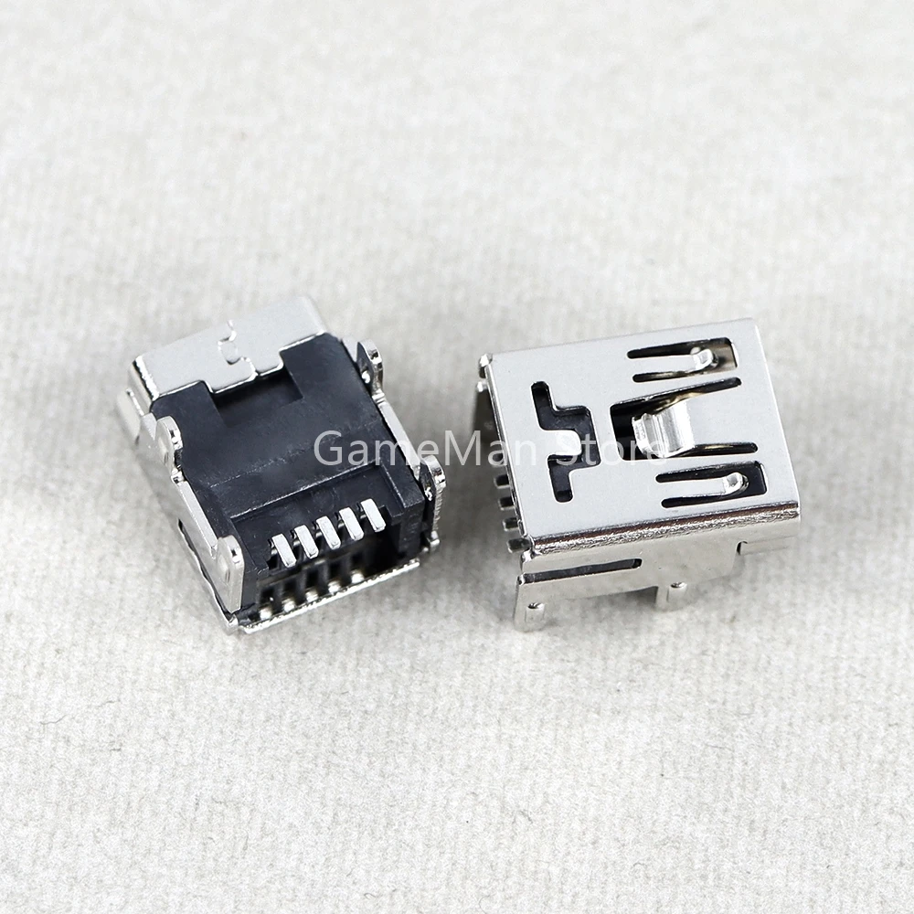 10 Uds para Playstation PS3 controlador inalámbrico Mini puerto de carga USB conector Jack cargador de energía