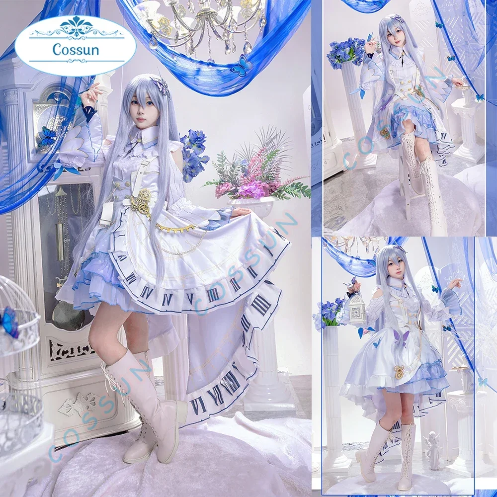 PJSK Yoisaki Kanade 3rd Anniversary Outfits Anime Cosplay Costumes Game Women Lovely Dress Project Sekai Outfits