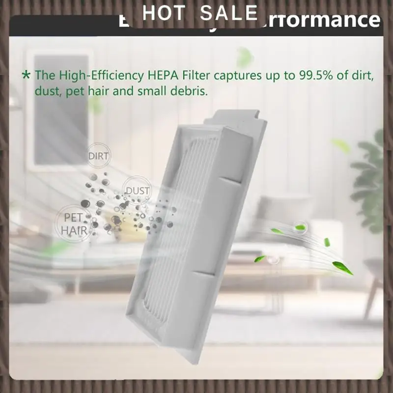 

24-Hour Delivery For Ecovacs Deebot T30S Robot Vacuum Accessories Main Side Brush Hepa Filter Mop Cloth Dust Bag