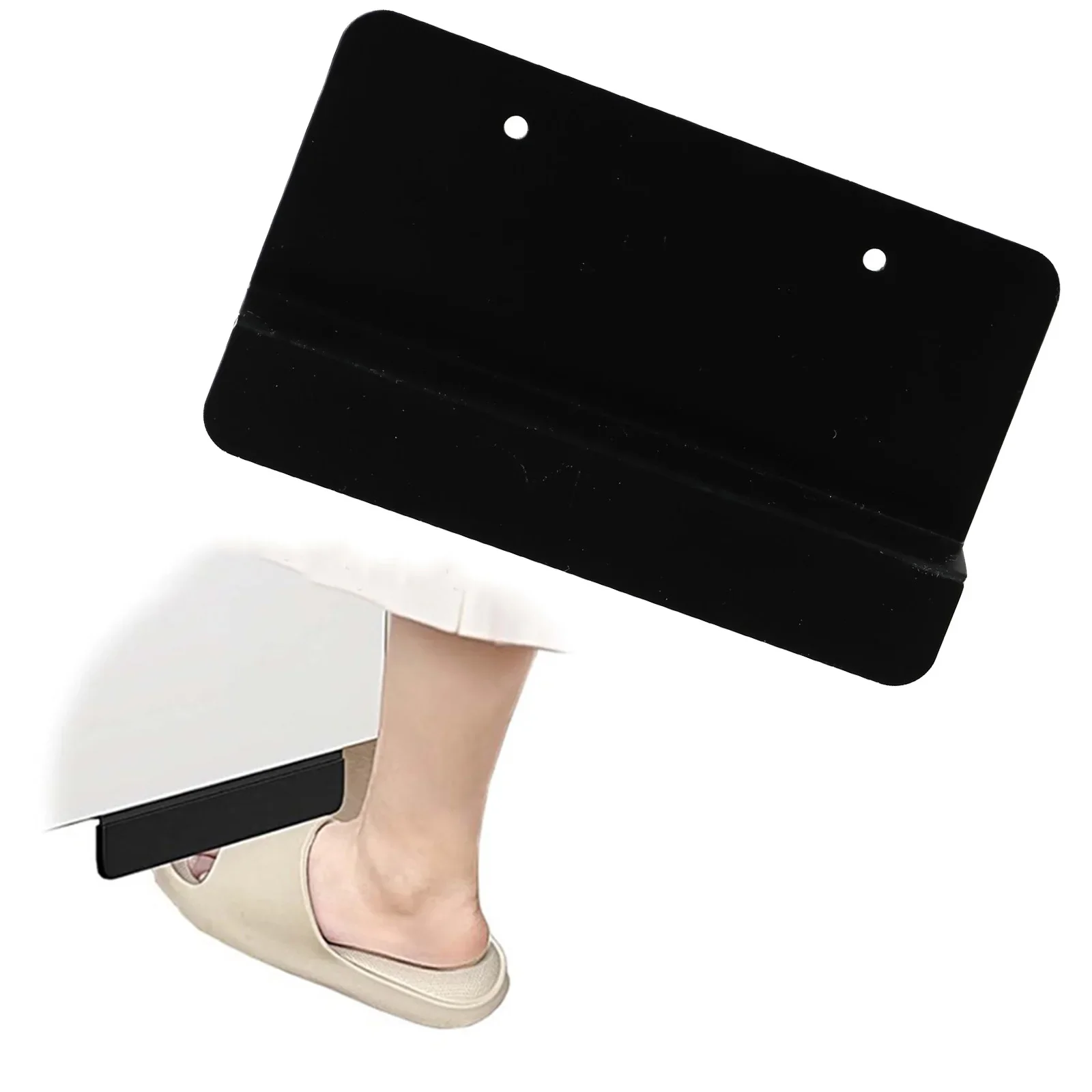 Hands-free Cabinet Access Solution No-Drill Installation 12*7*2 Cm Foot Handle Compatibility For Full Overlay Doors