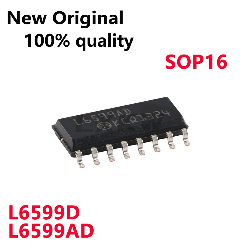5-10/PCS New L6599D L6599AD SOP16 High-voltage resonant controller chip In Stock — product photo 1 of 1
