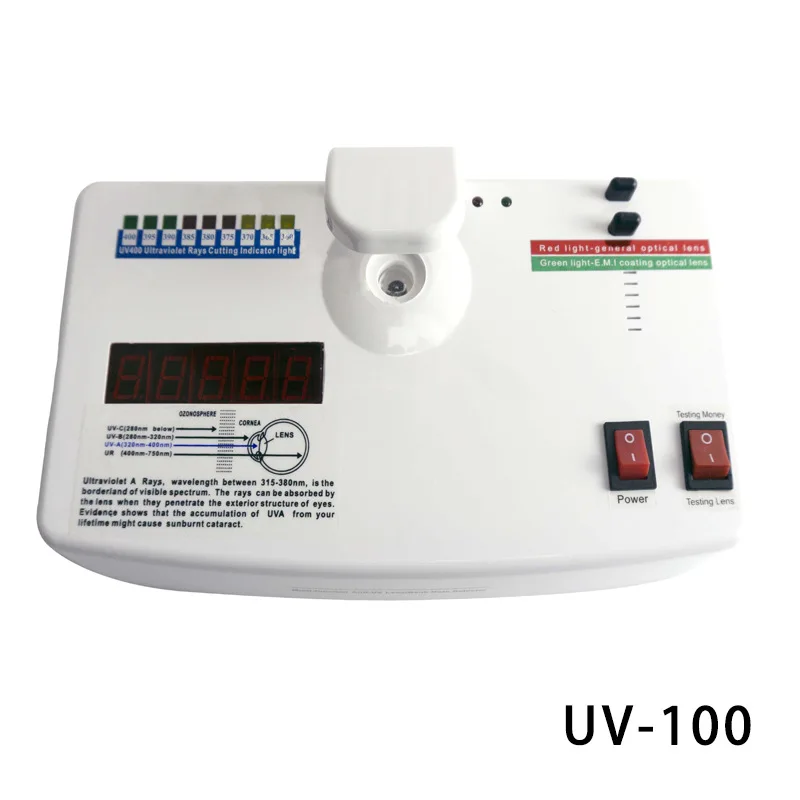 Ultraviolet Energy Tester UP-100/UV-100 Lens Inspection Glasses Tester