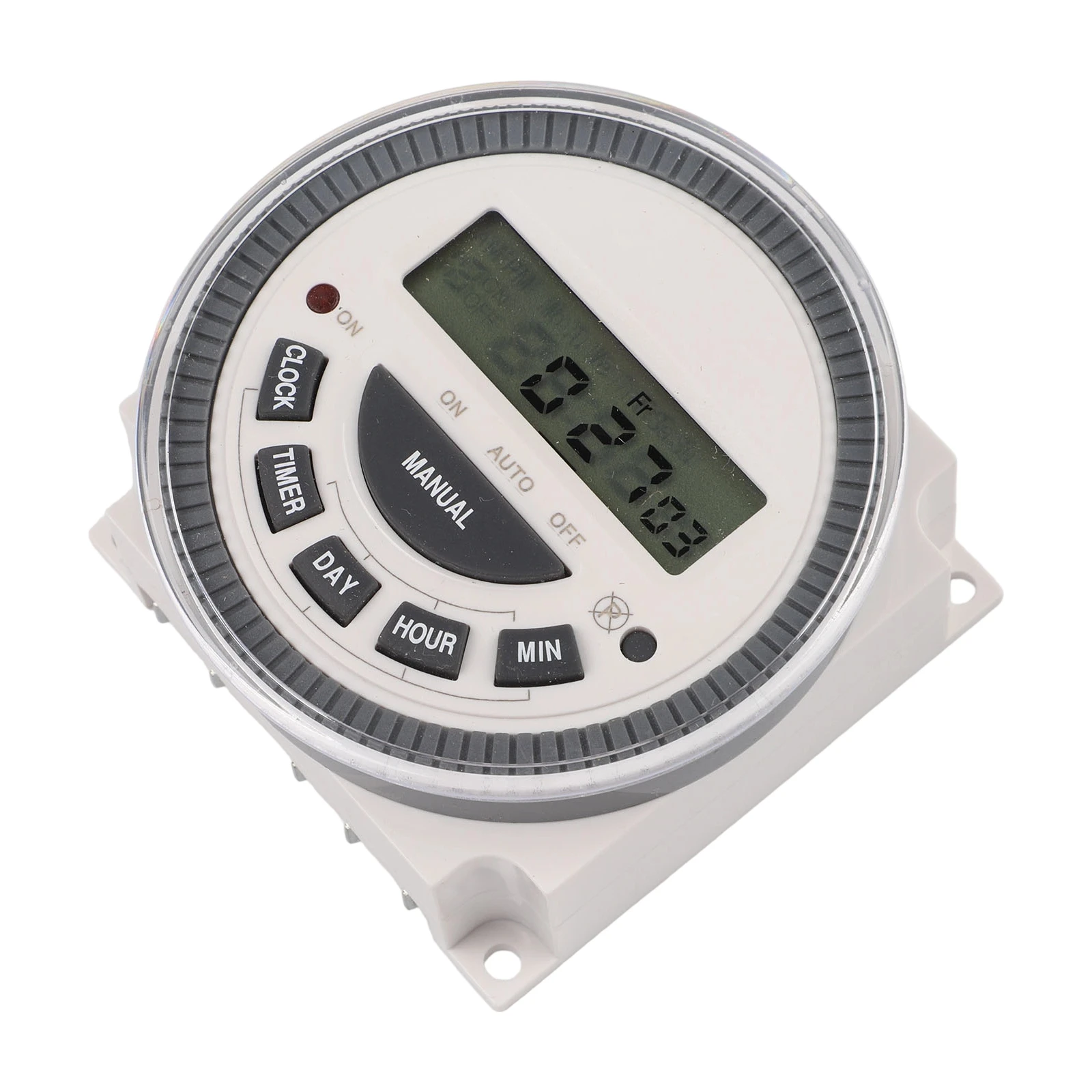 TM619 Digital Timer Switch 7-Day Programmable Time Controller LCD Weekly Cyclic Relay 16A On/Off Programs With LED Display Panel