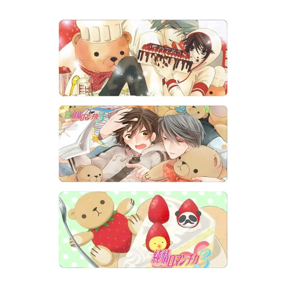 Sweet Romantic Anime J-Junjou Romantica Mouse Pad Mousepad Large Gaming LockEdge Thickened PC Table Desk Mat