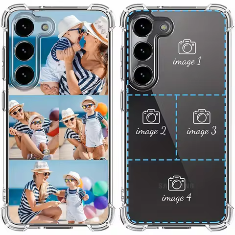 Customized Private picture Phone Case For Samsung Galaxy S25 S24 S23 S22 S21 FE S10 S9 Plus Ultra 5G DIY Photo Soft Cover