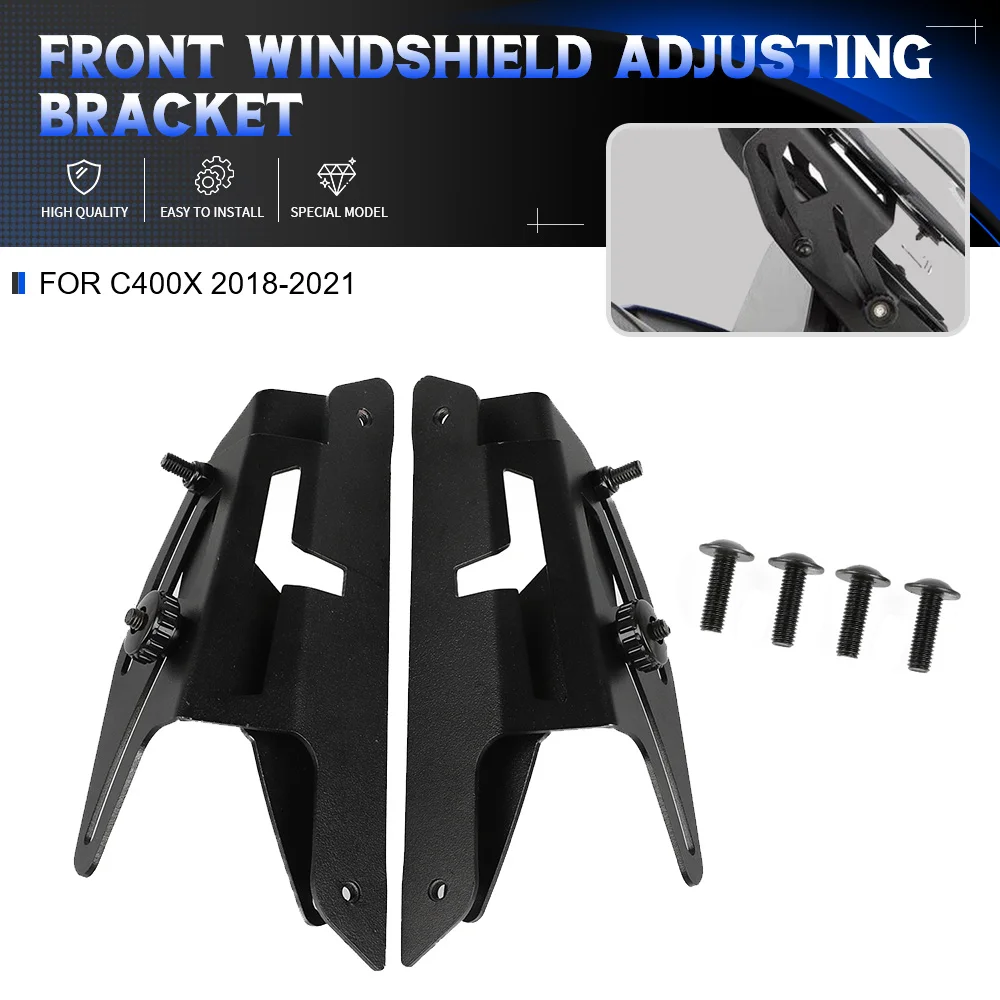 

For BMW C400X C-400 X C400 X 2018 2019 2020 2021 Motorcycle Accessories Windscreen Bracket Adjustable Windshield Stand C400-X