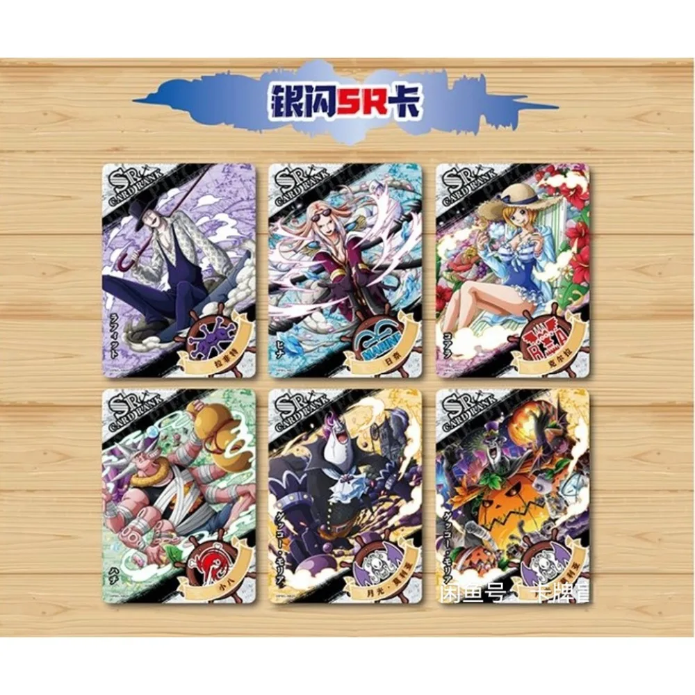 Anime One Piece Card Collection pour enfants, Luffy Zoro, ACE Top War Chapter Game, Tading Gold Plated Diamond Flash Card, Surprise Gift