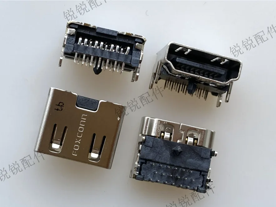 Para Foxconn QJA111Y-LF335-7H HDMI soquete de interface de alta definição 90 graus três fileiras pino assento feminino
