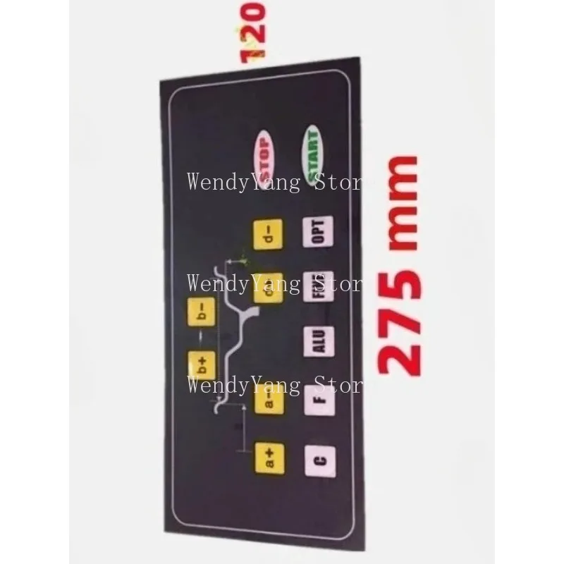 

Suitable for 1PC Balancing Machine Accessories 901/902 Keyboard Control Panel Touch Switch