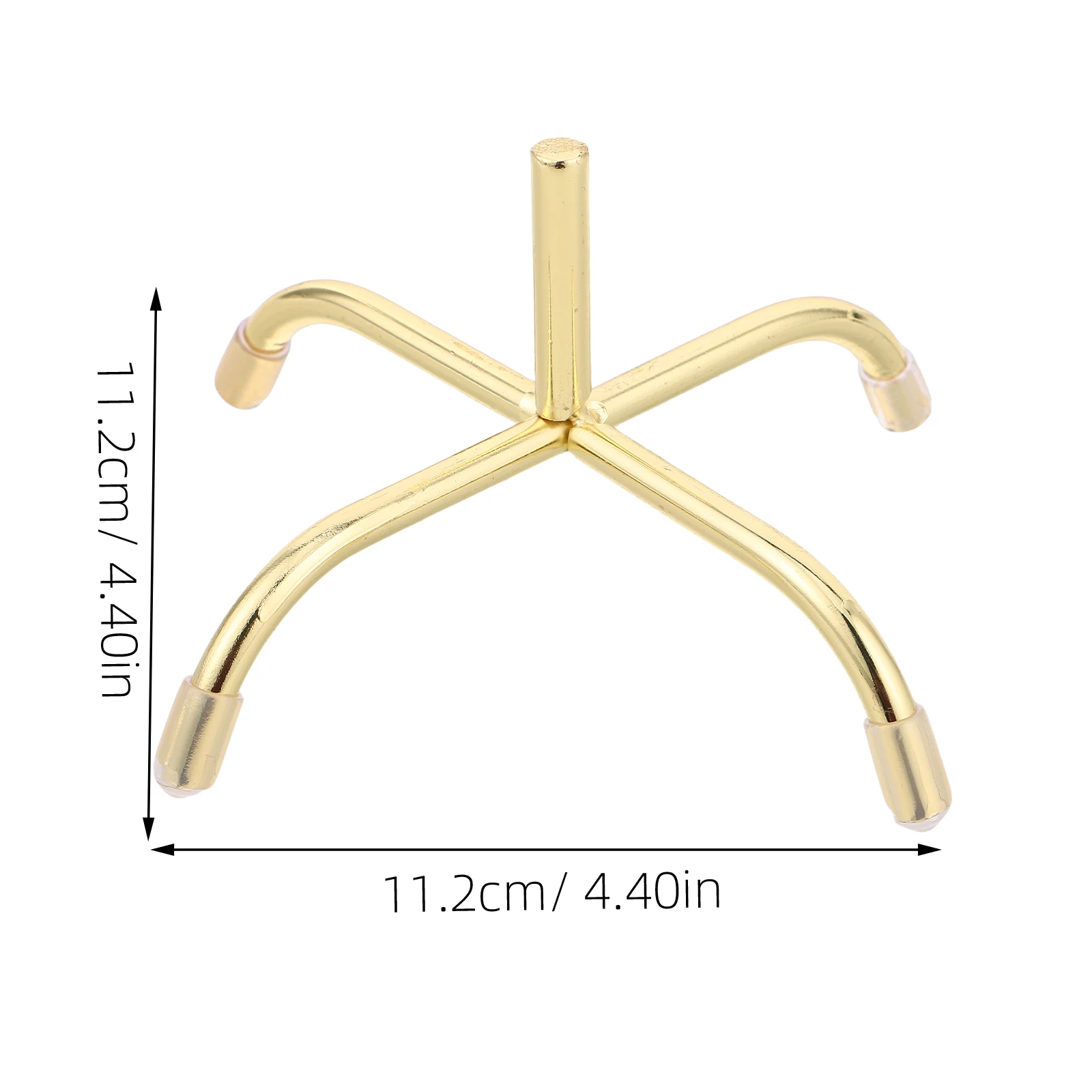 1 قطعة قاعدة كرسي صغير: مقياس 1:6 أرجل دوارة معدنية فضية لبيت الدمى ملحقات أثاث المكاتب دعائم التصوير