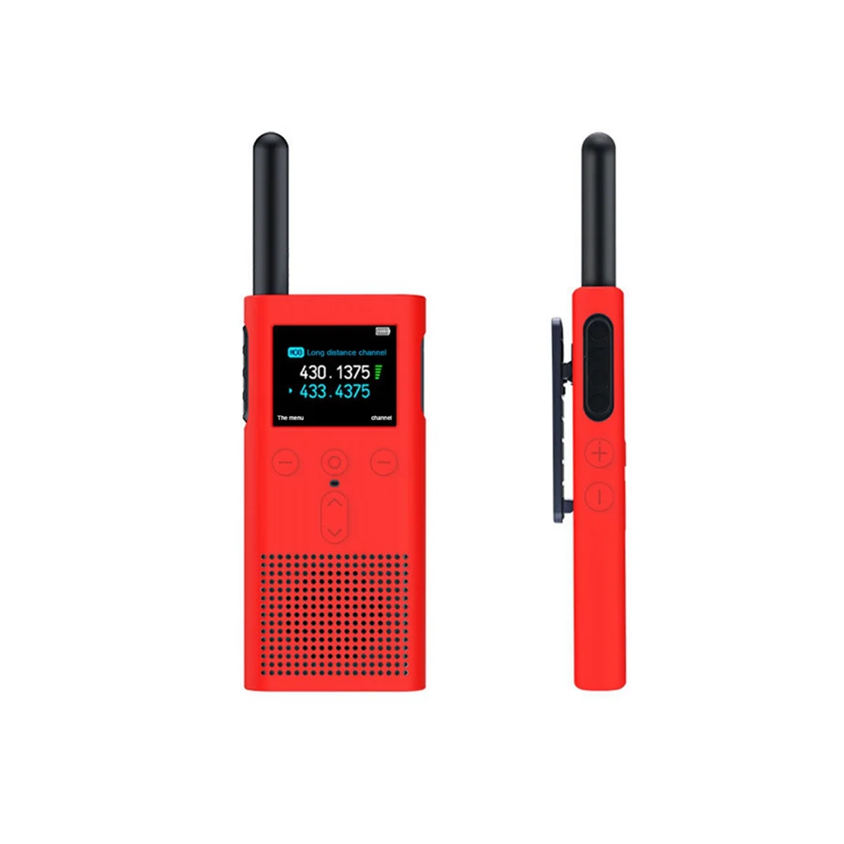 Voor Walkie Talkie 2S Beschermhoes Siliconen Hoes Beschermhoes Anti-Druppel Accessoires, Groen